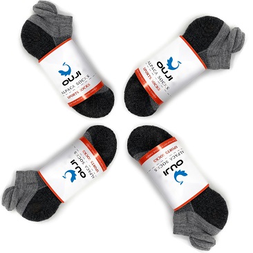 alpaca training low cut socks